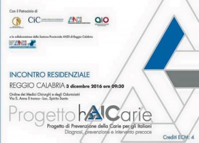 Progetto HaiCarie Reggio Calabria